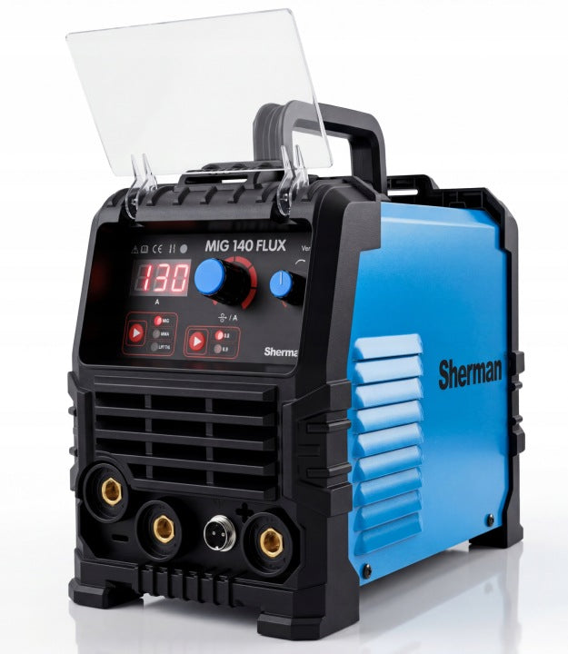SET WELDING MACHINE 140 FLUX MIG TIG MMA WITHOUT GAS + VISOR + WIRE + GLOVES Manufacturer code 7813082