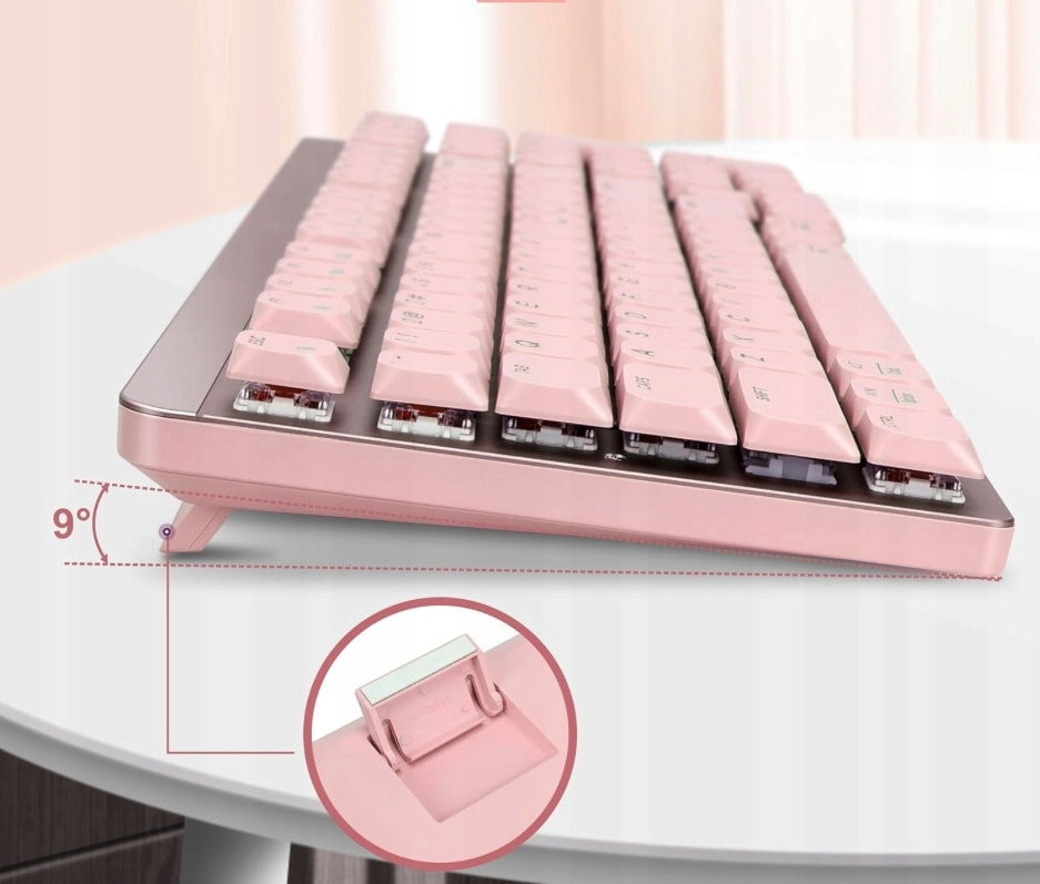 SET WIRELESS KEYBOARD MECHANICAL MOUSE 2,4G LOW PROFILE QUIET Manufacturer code 601850633