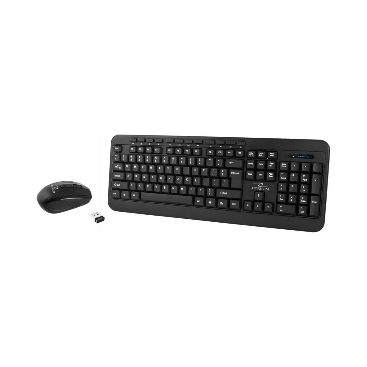 SET WIRELESS KEYBOARD MOUSE ON USB FOR GAMING COMPUTER
