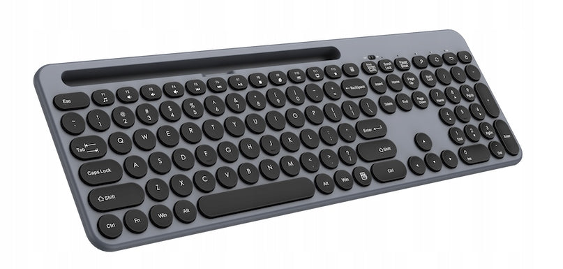 SET WIRELESS KEYBOARD + MOUSE QUIET USB GREY Manufacturer code 601817866