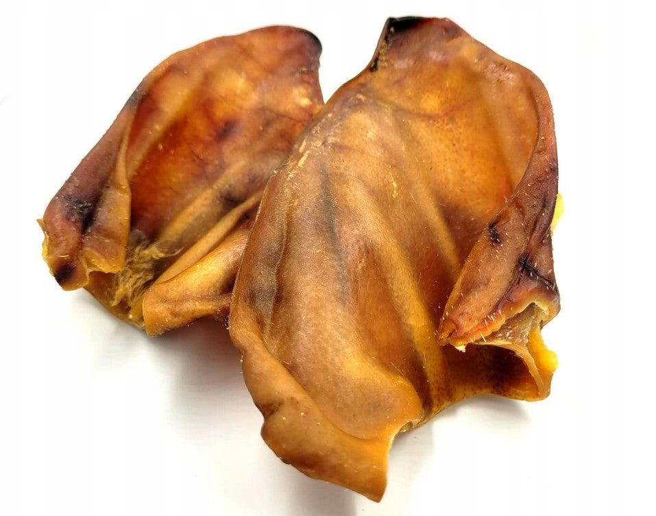 SET X 2 NATURAL TEETHER DOG TREATS PORK EAR 1pcs Manufacturer code UWM01