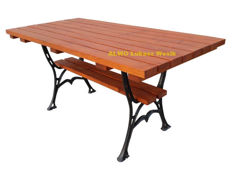 SET of garden furniture 150 cm garden furniture with armrest CAST IRON LEGS Manufacturer code KKZP