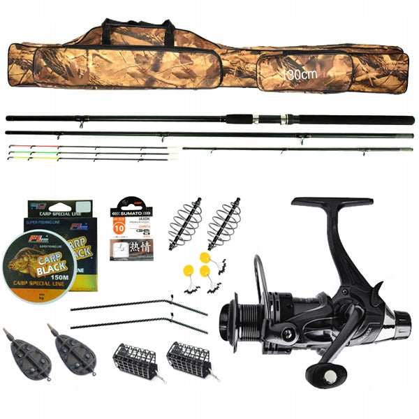 SET rod FEEDER reel COVER methods Z48
