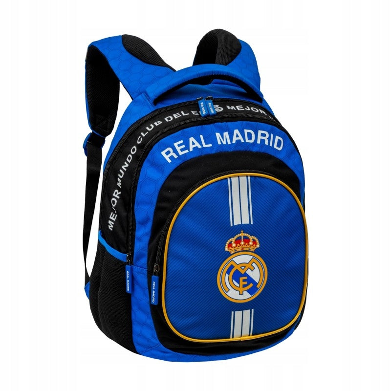 SET school backpack pencil case bag Real Madrid | Official License Manufacturer code ZES009551