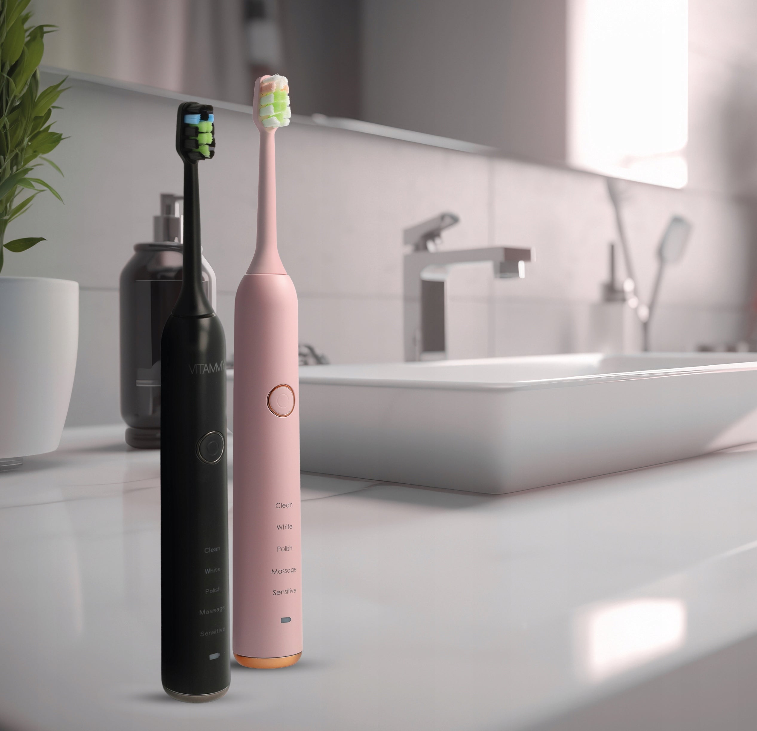 SET x2 ELECTRIC SONIC TOOTHBRUSH VITAMMY SYMPHONY Manufacturer code ZES000092