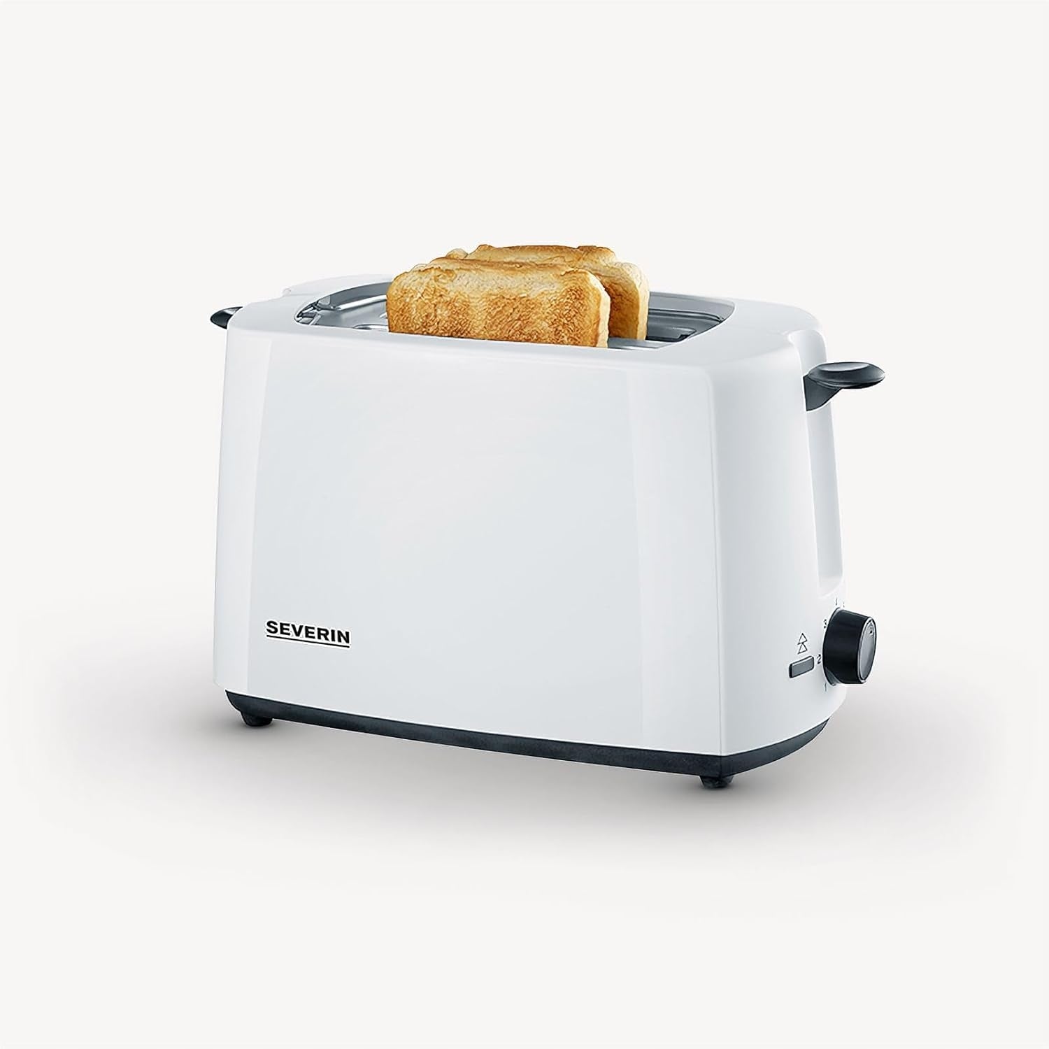 SEVERIN AT 2286 Toaster 700W 2 slices Roll cap White Black Power rating 700 W