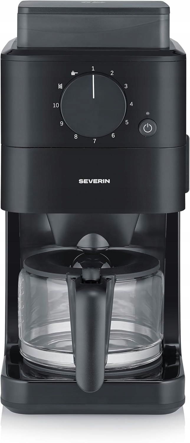 SEVERIN KA 9215 overflow coffee maker with grinder 1000W glass jug timer Packaging status original