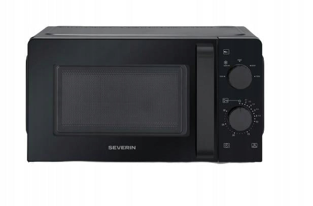 SEVERIN MW 7580 Microwave Solo 19L 700W Inverter Timer Black Packaging status original