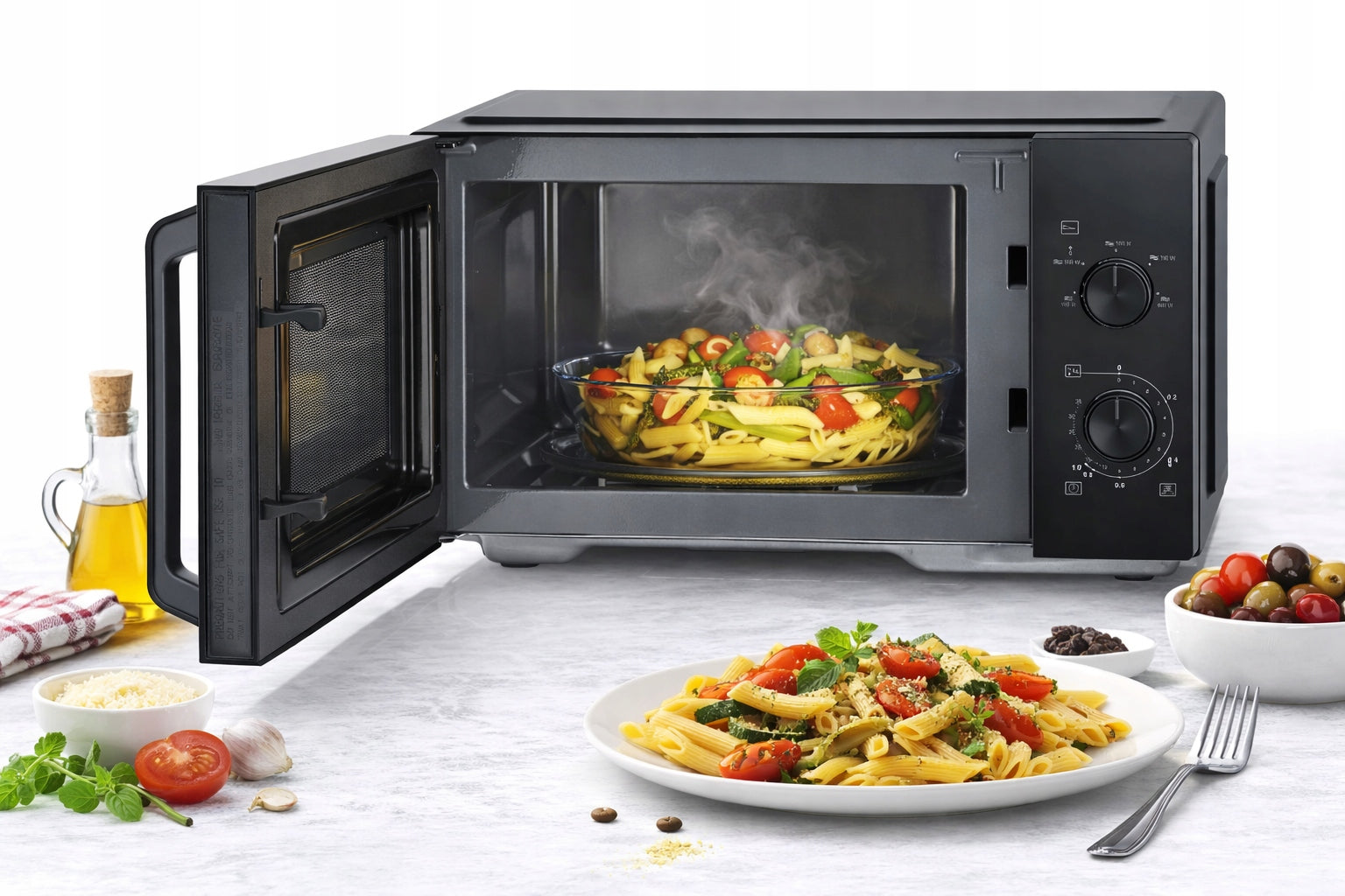 SEVERIN MW 7796 Microwave 28L XXL 900W 5 power defrosting