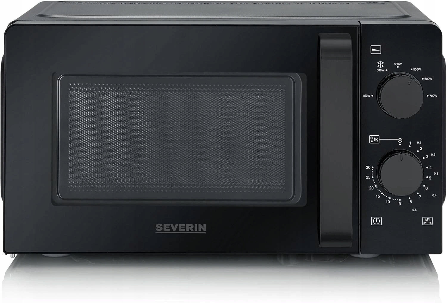SEVERIN MW 9180 Microwave Solo 19L 700W 6 Power Levels Timer Packaging status original