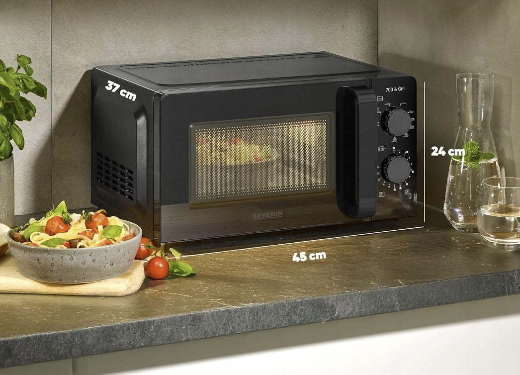 SEVERIN MW 9182 Microwave 2in1 19L 700W Grill Defrost Timer Manufacturer code 9182