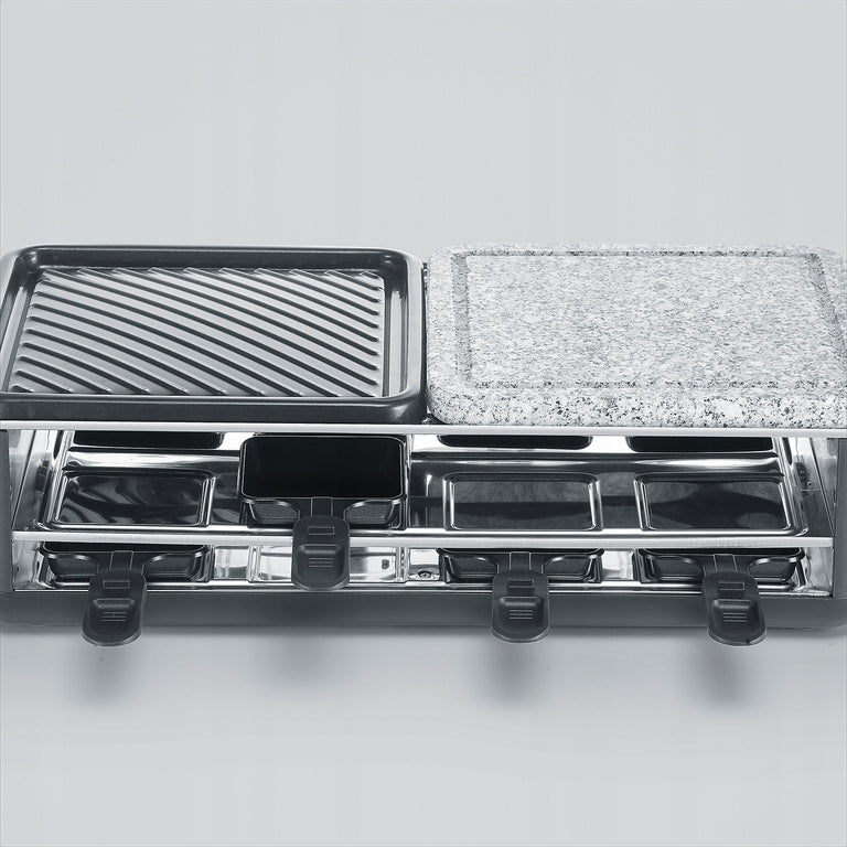 SEVERIN RG 2366 black 1300W raclette electric stone grill Model RG 2366