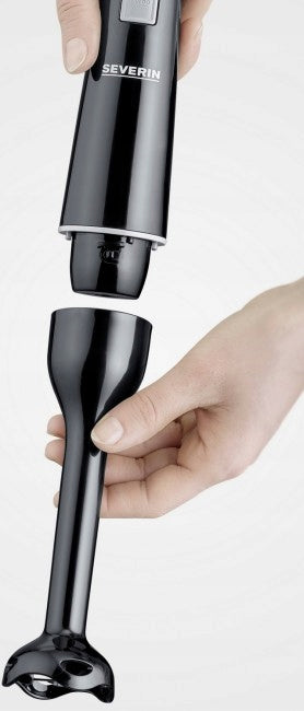 SEVERIN SM 3770 Hand Blender, 170W, Black, 13,000 RPM