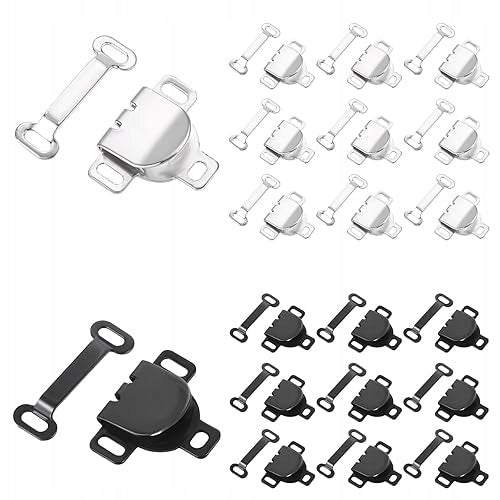 SEWING HOOKS METAL BLACK SILVER CLASPS PANTS DRESS metal