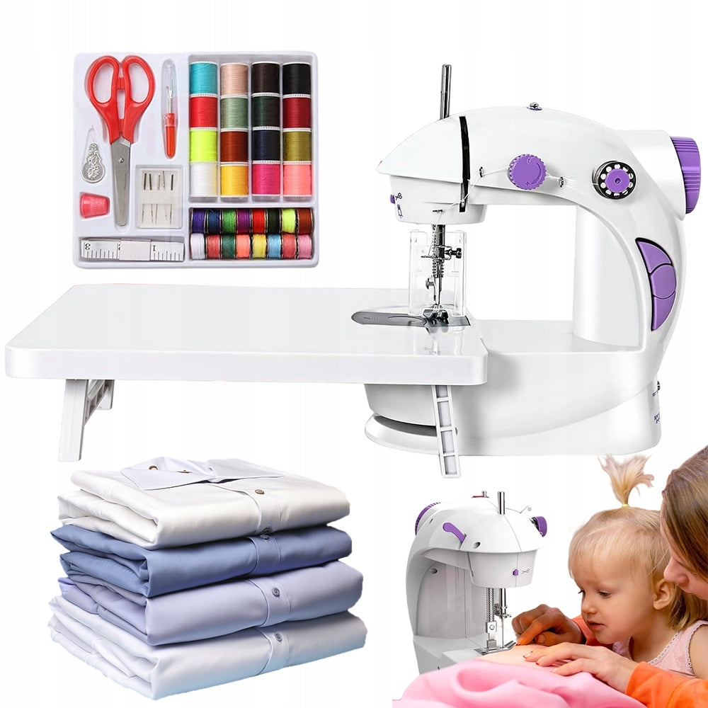 SEWING MACHINE 2 PROGRAMS OVERLOCK STITCH WITH LIGHTING AND PEDAL