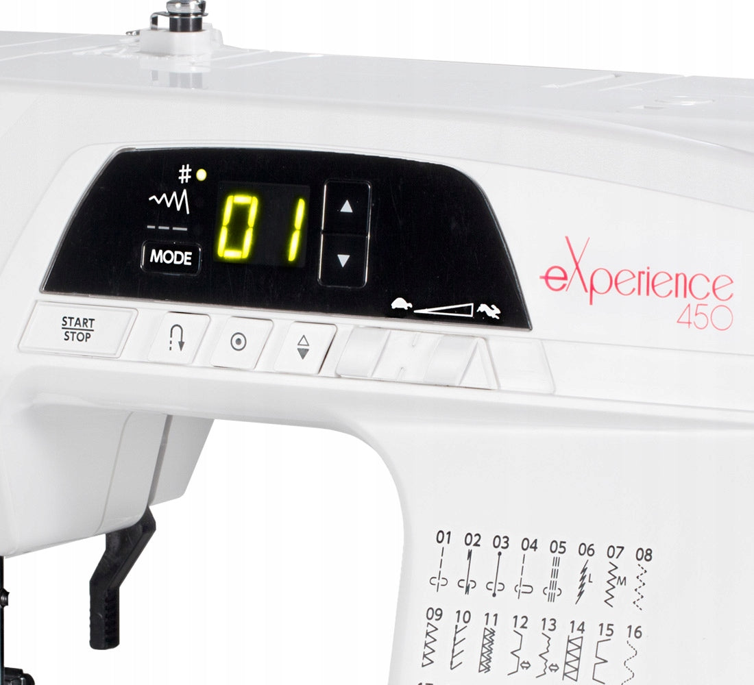 SEWING MACHINE ELNA 450 ex Dominant color white