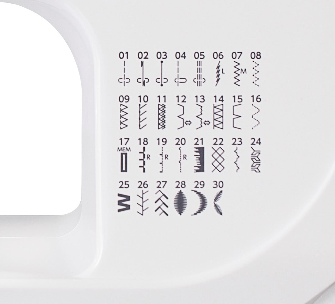 SEWING MACHINE ELNA 450 ex Number of stitches 30
