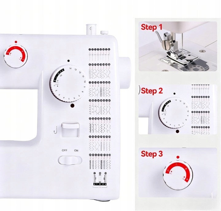 SEWING MACHINE HOME MECHANICAL SOLID 59 PROGRAMS FHSM-705+FREEBIES Manufacturer code FHSM-705