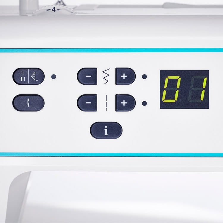 SEWING MACHINE PFAFF SMARTER 260C Dominant color white