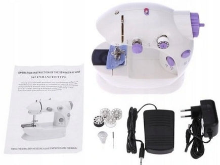 SEWING MACHINE PORTABLE +DRIVE +THREAD+NEEDLES +Zas Number of stitches 1