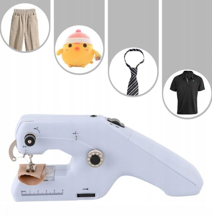 SEWING MACHINE PORTABLE HANDHELD BATTERY OPERATED OR FAST ACCURATE CABLE Brand no brand
