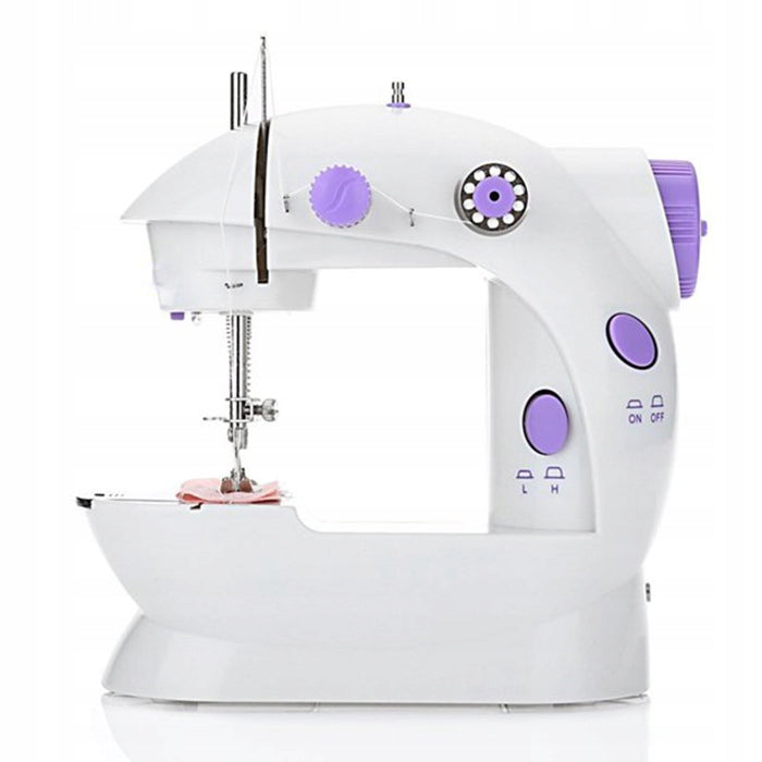 SEWING MACHINE PORTABLE MINI ACCESSORIES + FREEBIES ILLUMINATED 2 MODES Packaging status original