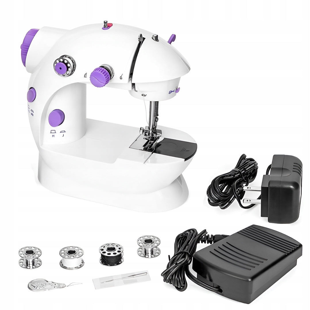 SEWING MACHINE WITH 2 THREADS AND SPEED ADJUSTMENT TAILORING Sewing speed 2 stitches/min