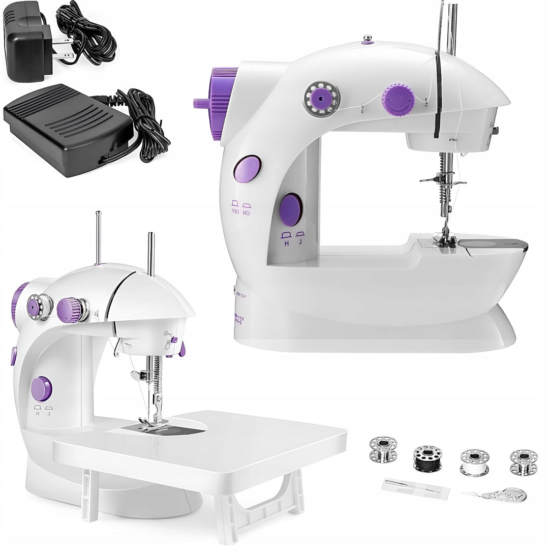 SEWING MACHINE WITH 2 THREADS AND SPEED ADJUSTMENT TAILORING