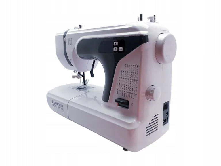 SEWING MACHINE for amateurs and professionals 50 EASYMAXX PROGRAMS Dominant color white
