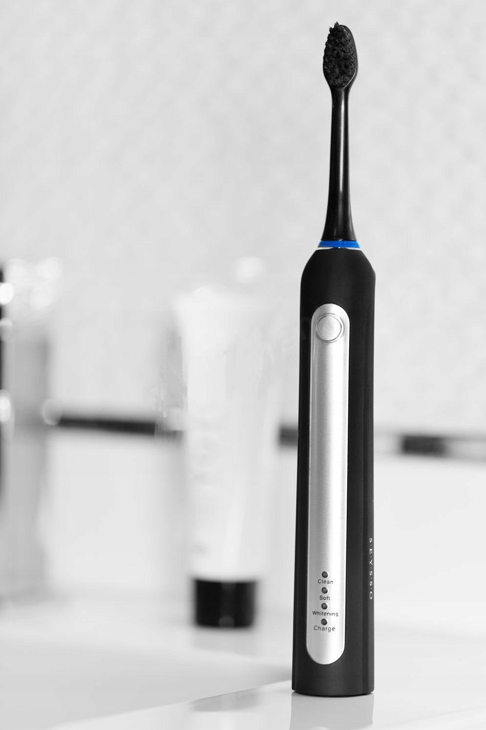 SEYSSO PROFESSIONAL SONIC TOOTHBRUSH 2x TIPS + CASE NEW Manufacturer code KEIJ-XD6PD