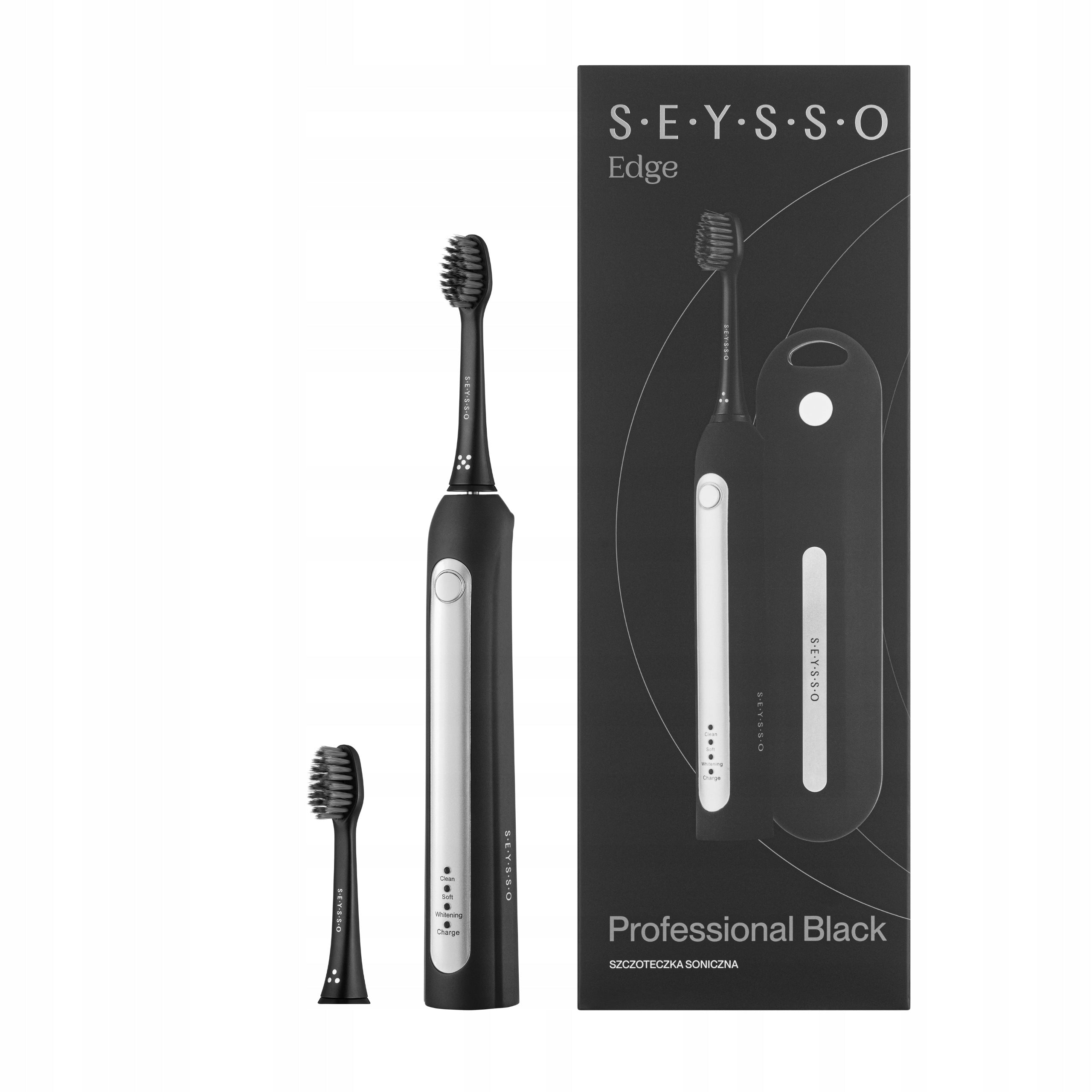 SEYSSO PROFESSIONAL waterproof electric toothbrush with charging case Manufacturer code SC.ST.010.BLK.1
