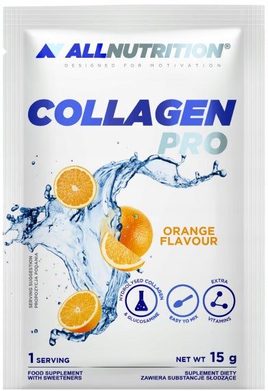 SFD ALLNUTRITION Collagen Pro collagen skin joints orange flavour 15 g