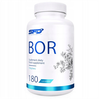 SFD BOR 180 TABLETS 3mg SUPPLEMENT HEALTH BONE IMMUNITY JOINTS METABOLISM