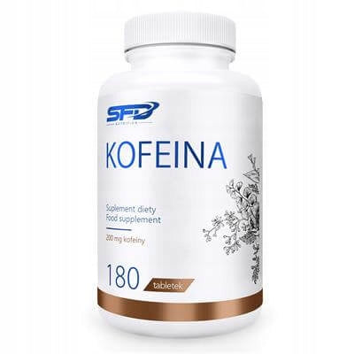 SFD CAFFEINE 180 TAB STIMULATION ENDURANCE ENERGY EFFICIENCY CONCENTRATION