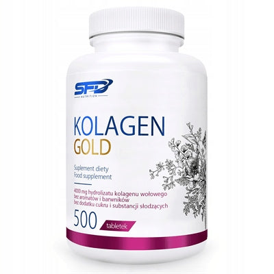 SFD COLLAGEN GOLD 500 TABLETS COLLAGEN JOINTS BONE MUSCLES NAILS SKIN