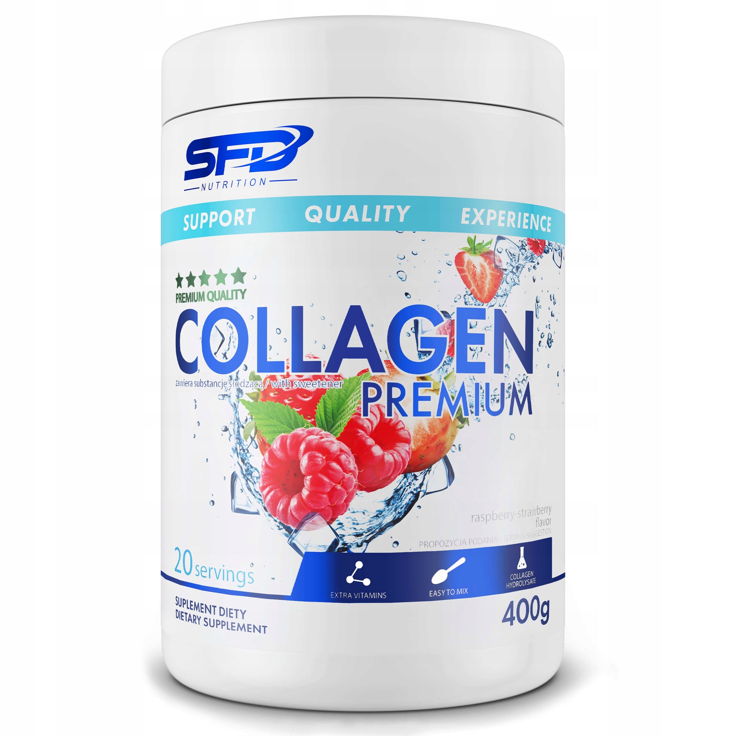 SFD COLLAGEN PREMIUM 400G MSM COLLAGEN SKIN CELLULITE NAILS MUSCLES