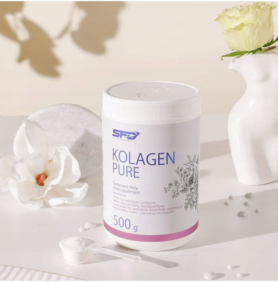 SFD COLLAGEN PURE 500G COLLAGEN JOINTS BONE MUSCLES COLLAGEN REGENERATION Packaging status original