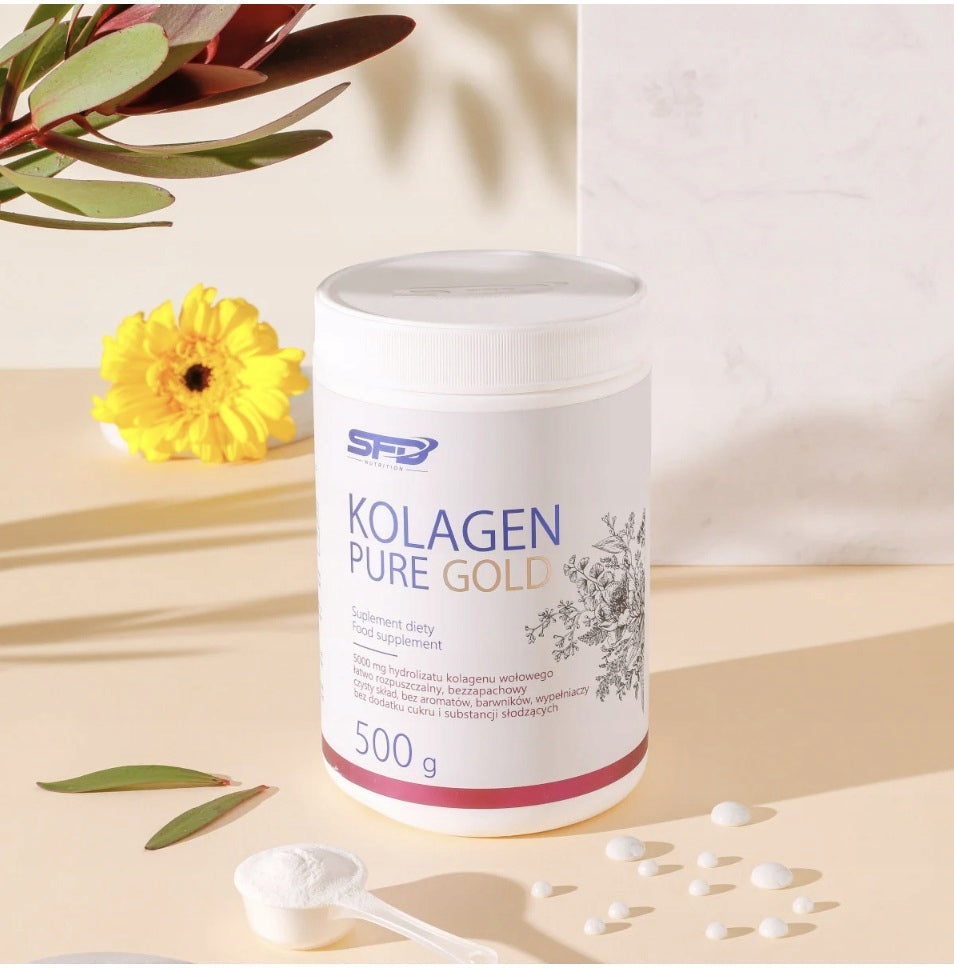 SFD COLLAGEN PURE GOLD 500G COLLAGEN JOINTS BONES Expiration date at least 3 months from the date of purchase