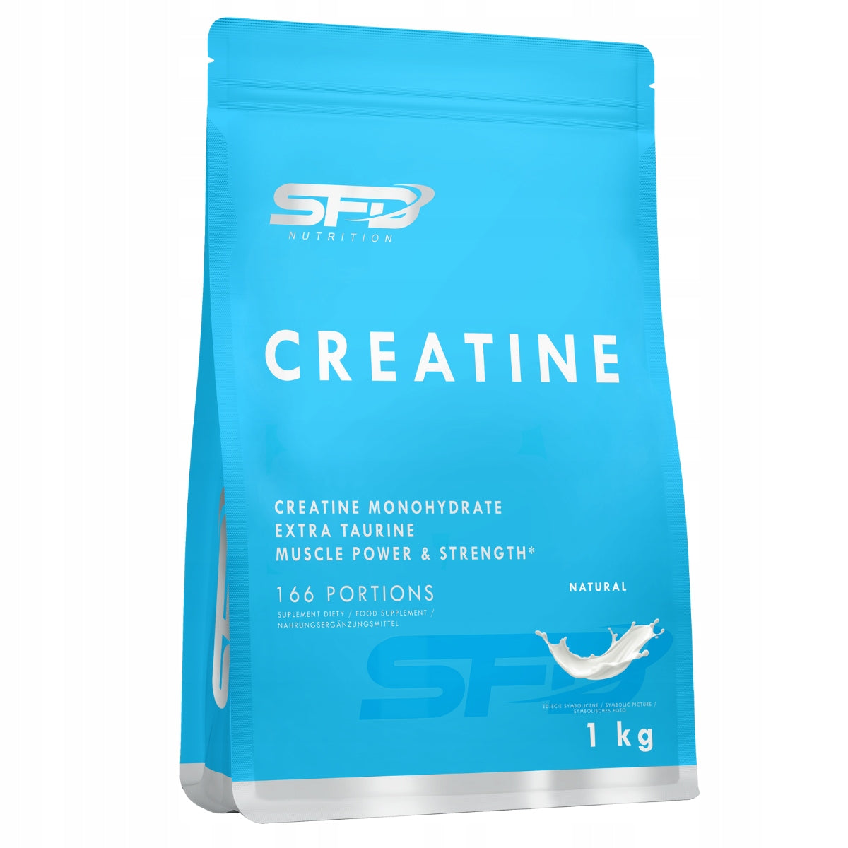 SFD CREATINE 1000g NATURAL FLAVOUR CREATINE MONOHYDRATE STRENGTH ENERGY MUSCLES