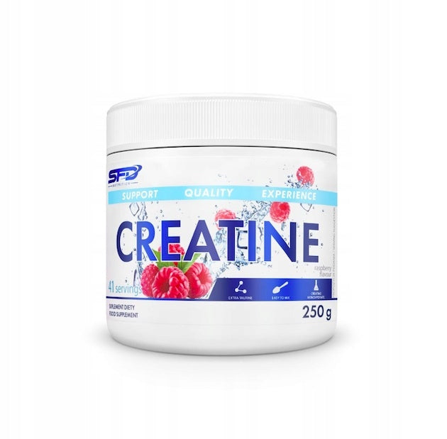 SFD CREATINE 250G RASPBERRY CREATINE MONOHYDRATE POWDER TASTE RASPBERRY STRENGTH