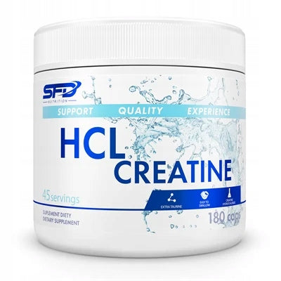 SFD CREATINE HCL 180 CAPSULES CREATINE TAURINE STRENGTH ENDURANCE