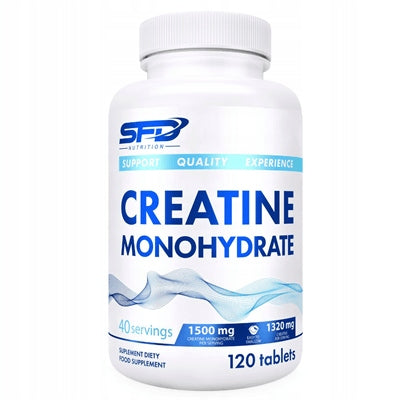 SFD CREATINE MONOHYDRATE 120 TABLETS CREATINE MONOHYDRATE STRENGTH PERFORMANCE