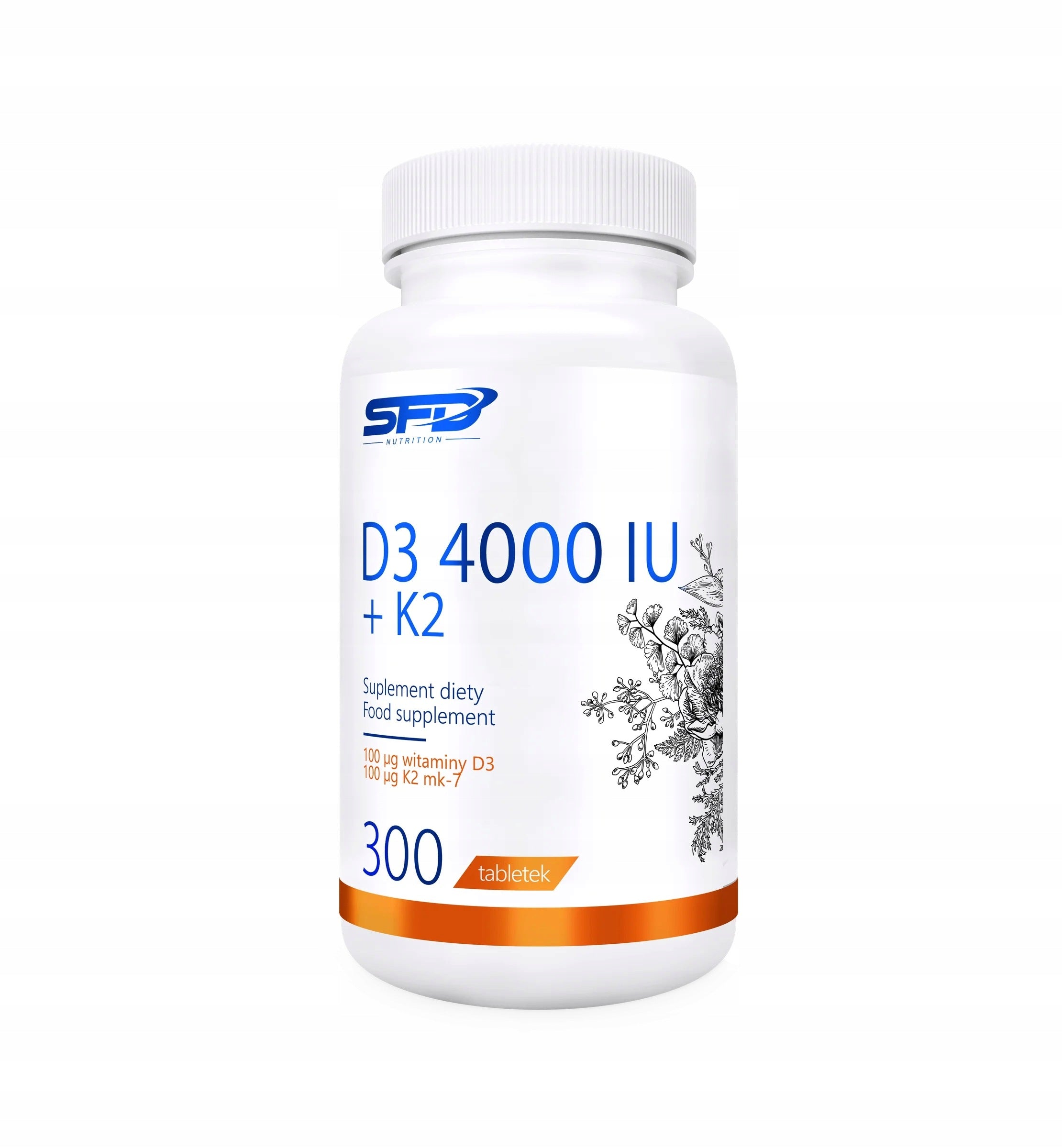 SFD D3 4000+K2 300 tablets