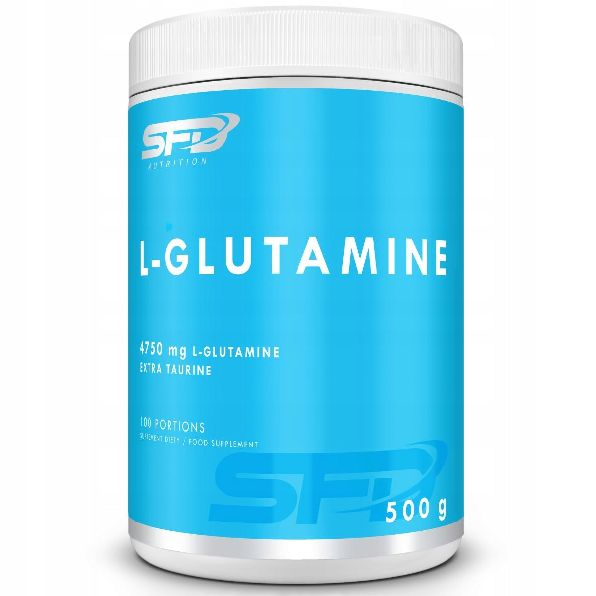 SFD GLUTAMINE 500 g GLUTAMINE AMINO ACIDS TAURINE REGENERATION IMMUNITY STRENGTH