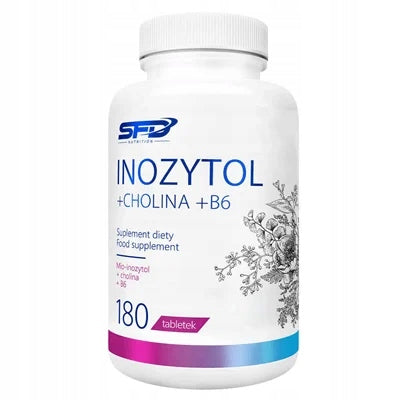 SFD INOSITOL + CHOLINE + VITAMIN B6 180 TABLETS LIVER NERVOUS SYSTEM