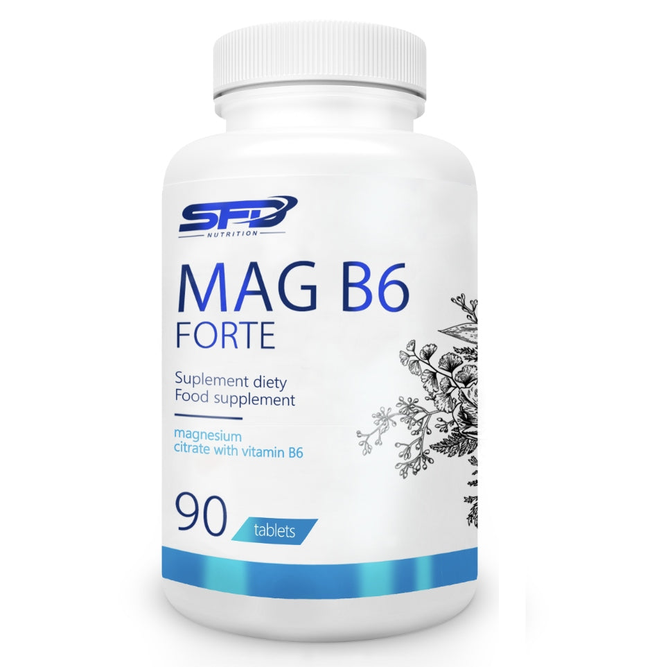 SFD MAG B6 FORTE 90TAB MAGNESIUM VITAMIN B6 CONTRACTION STRESS REGENERATION HEALTH