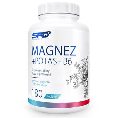 SFD MAGNESIUM+POTAS+B6 180TAB MUSCLES FATIGUE METABOLISM ENERGY IMMUNITY