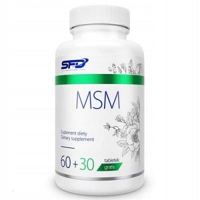 SFD MSM 90tab ORGANIC SULFUR COLLAGEN JOINTS FLEX COLLAGEN MUSCLE BONES Expiration date not specified