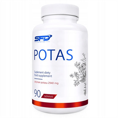 SFD POTASSIUM 90 TABLETS POTASSIUM CITRATE NERVOUS SYSTEM MUSCLES BLOOD PRESSURE