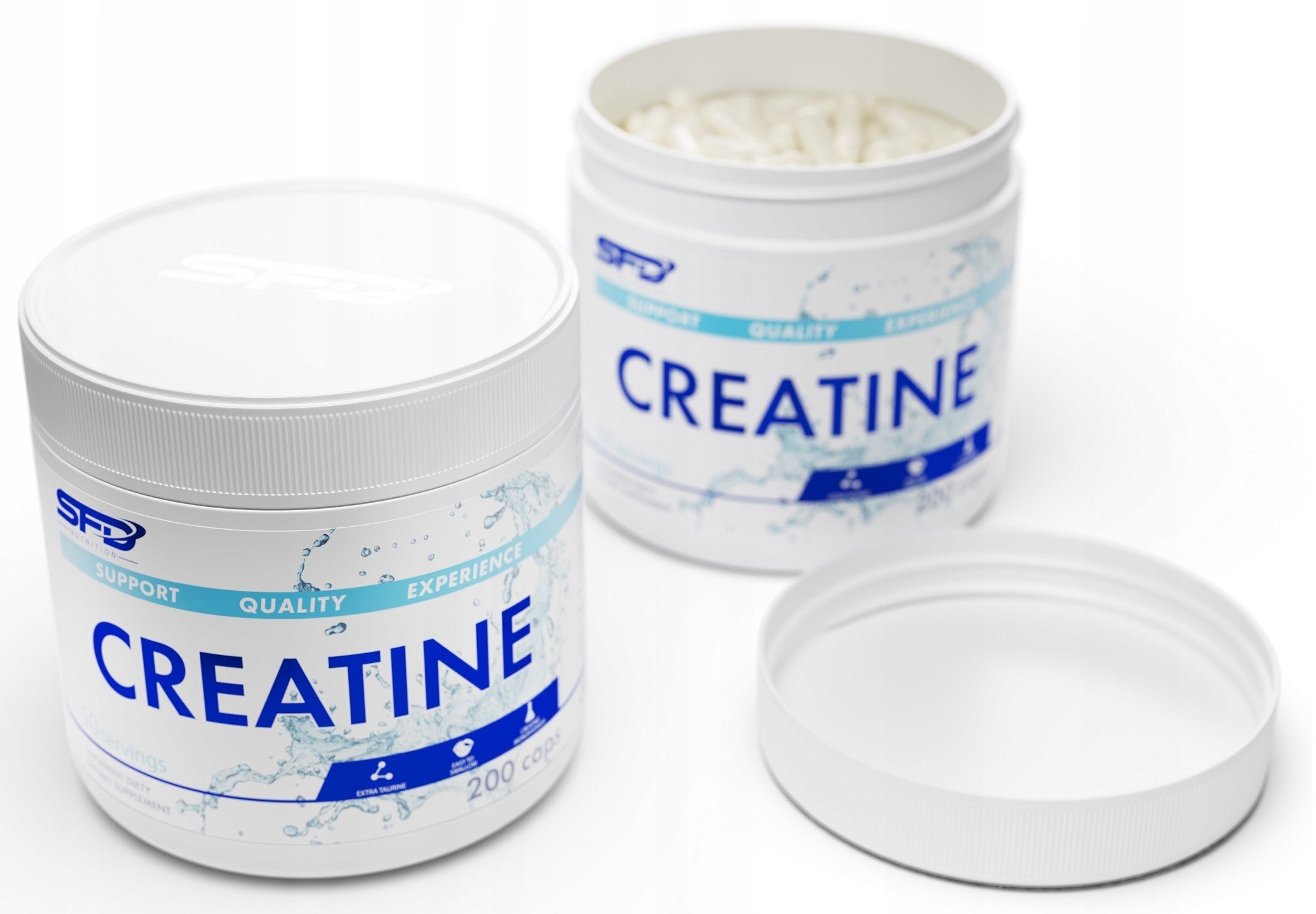 SFD PURE CREATINE 200 KAP CREATINE MONOHYDRATE MUSCLE STRENGTH MASS Expiration date at least 1 month from the date of purchase